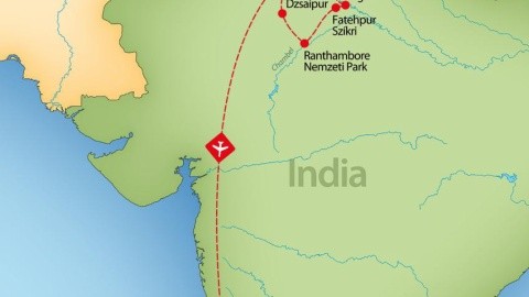 India varázsa és Goa tengerpartjai 14 nap / 12 éj