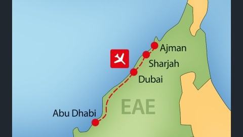 Dubai városlátogatás – 7 nap / 6 éj